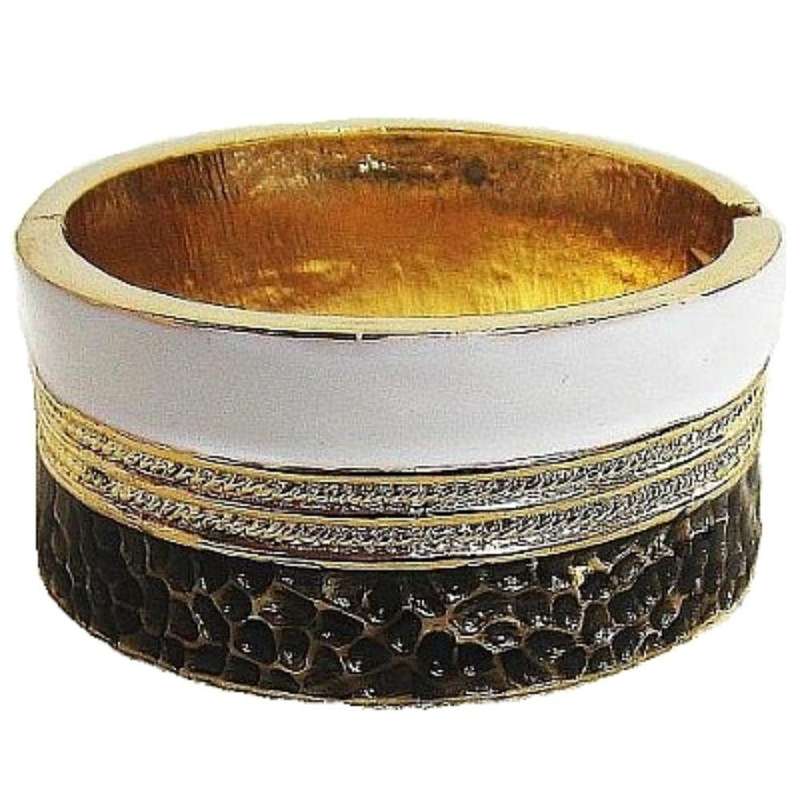 Mawingo Baked Enamel Bangle - Pelo