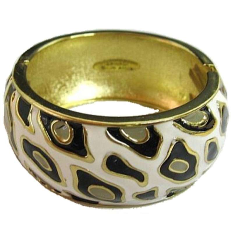 Mawingo Baked Enamel Bangle - Nata