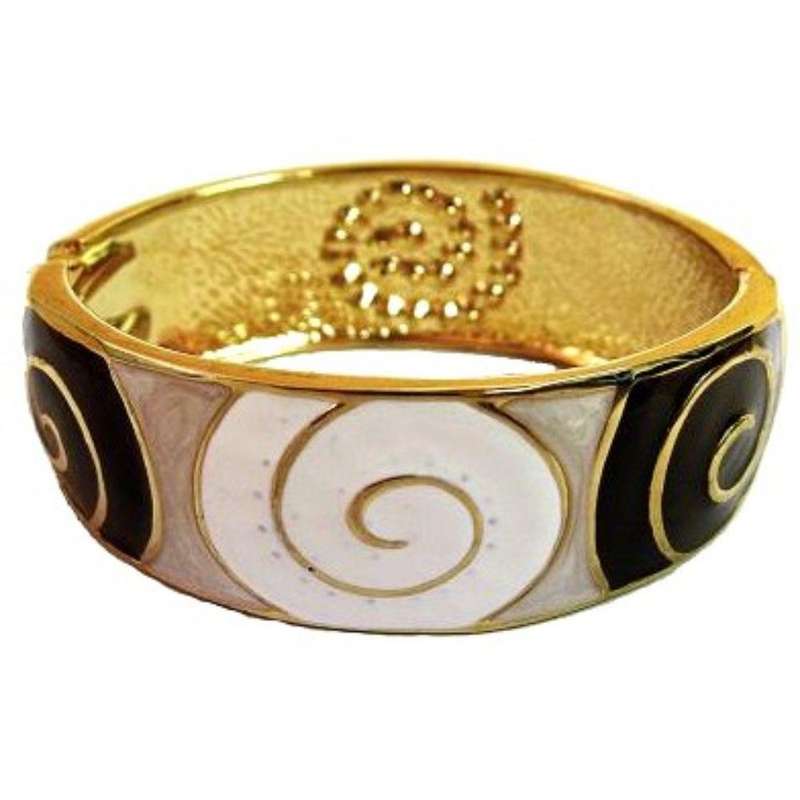 Mawingo Baked Enamel Bangle - Sanu