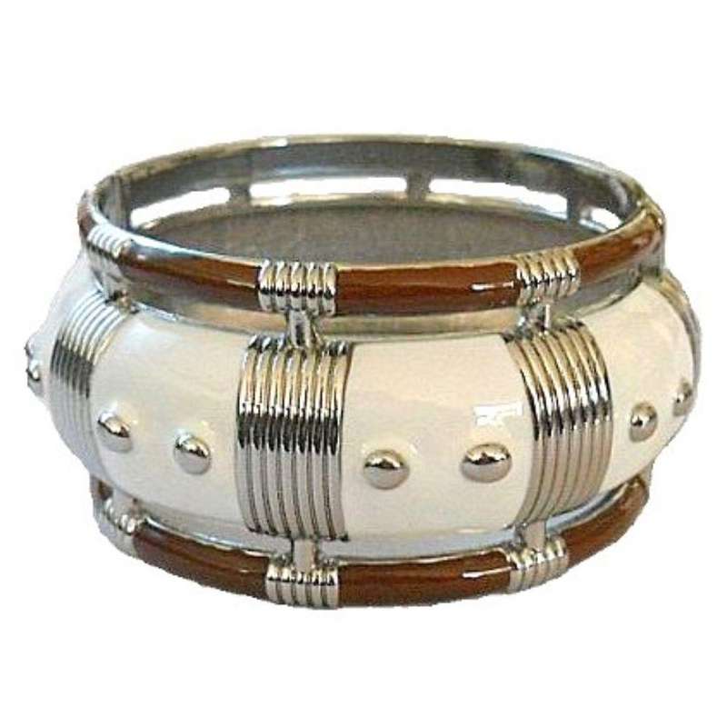 Mawingo Baked Enamel Bangle - Siku