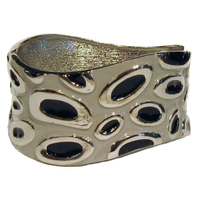 Mawingo Baked Enamel Bangle - Sadu