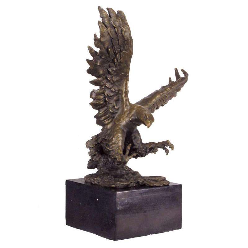 Tawny Eagle Bronze Sculpture
