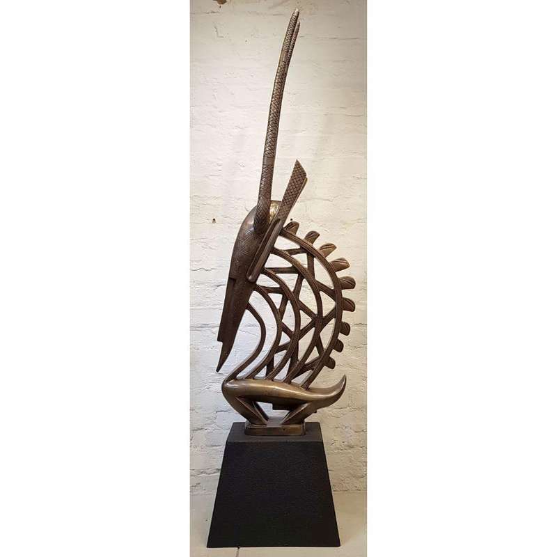 Chi Wara Large Bronze Sculpture