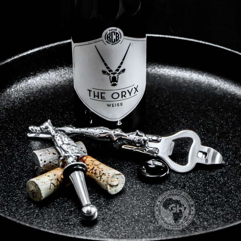 Bottle Opener & Stopper Set - Cheetah Africa Collection - Diana Carmichael