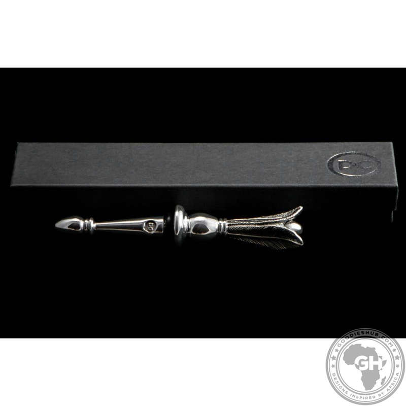 Bottle Stopper 3 Feather - Usiba Lwe Nyoni Collection - Diana Carmichael