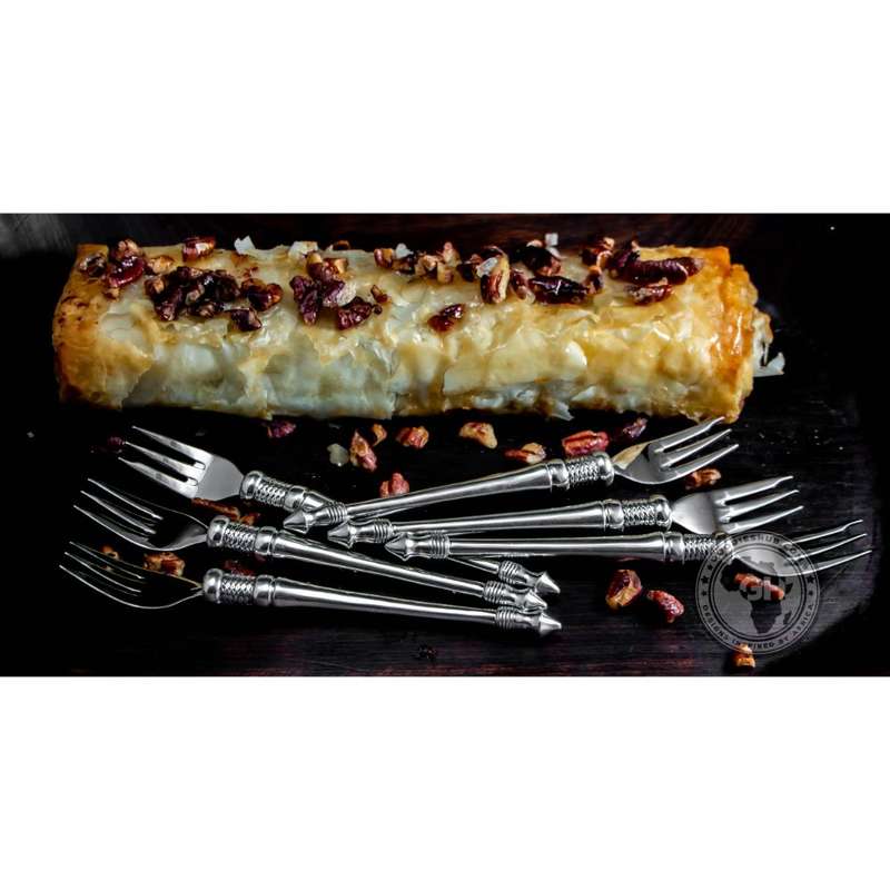 Cake Fork Set of 6 - Noble Collection - Diana Carmichael