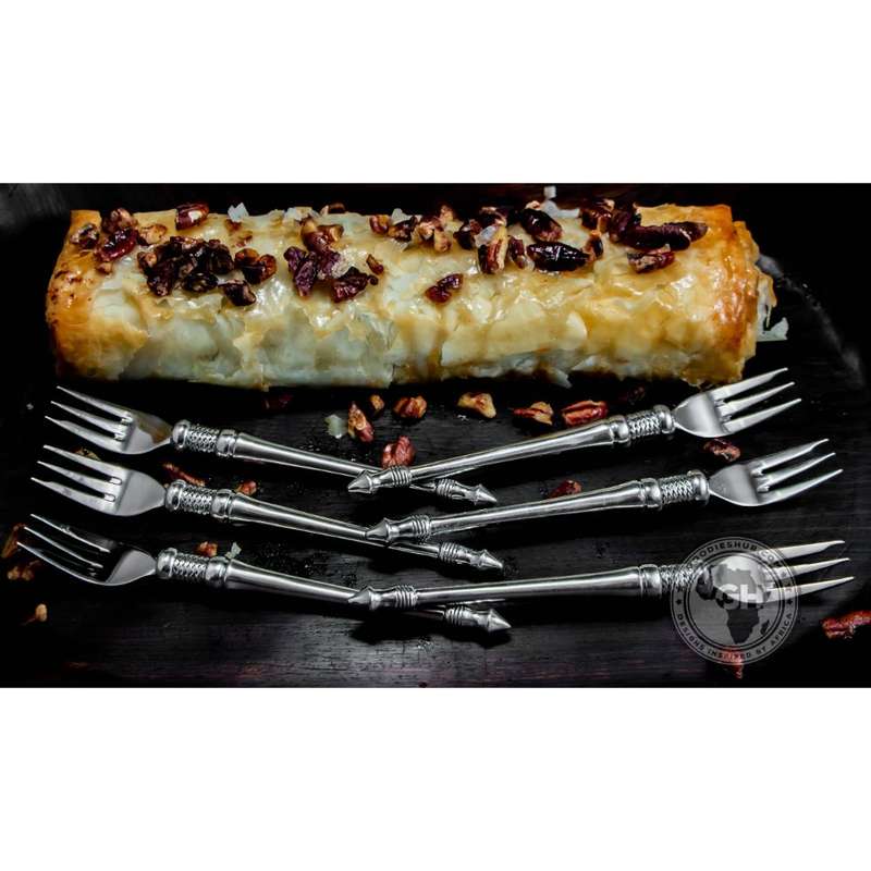Cake Fork Set of 6 - Noble Collection - Diana Carmichael