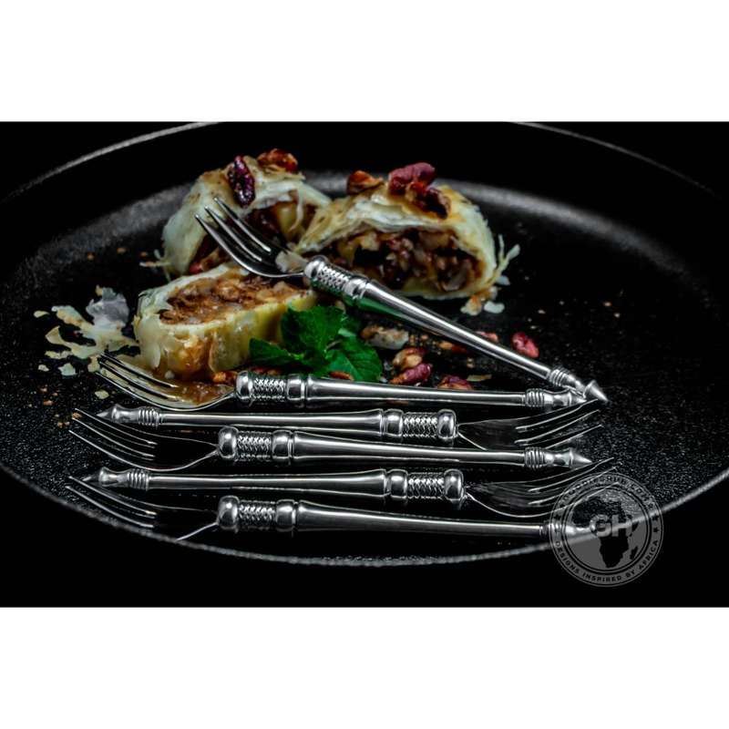 Cake Fork Set of 6 - Noble Collection - Diana Carmichael