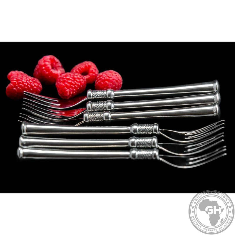 Cake Fork Set of 6 - Noblesse Collection - Diana Carmichael