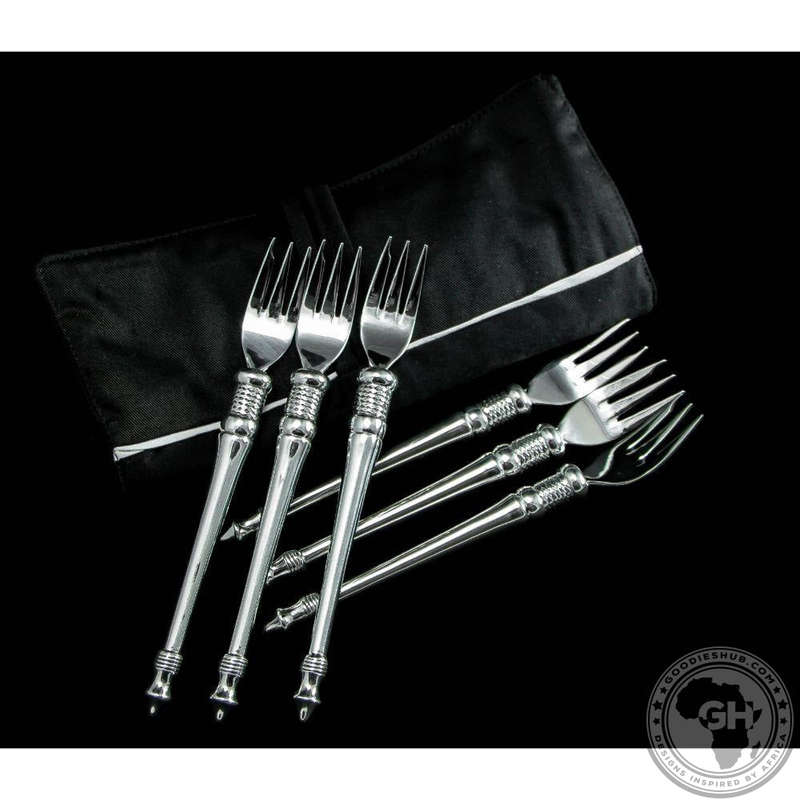 Cake Fork Set of 6 - Noble Collection - Diana Carmichael