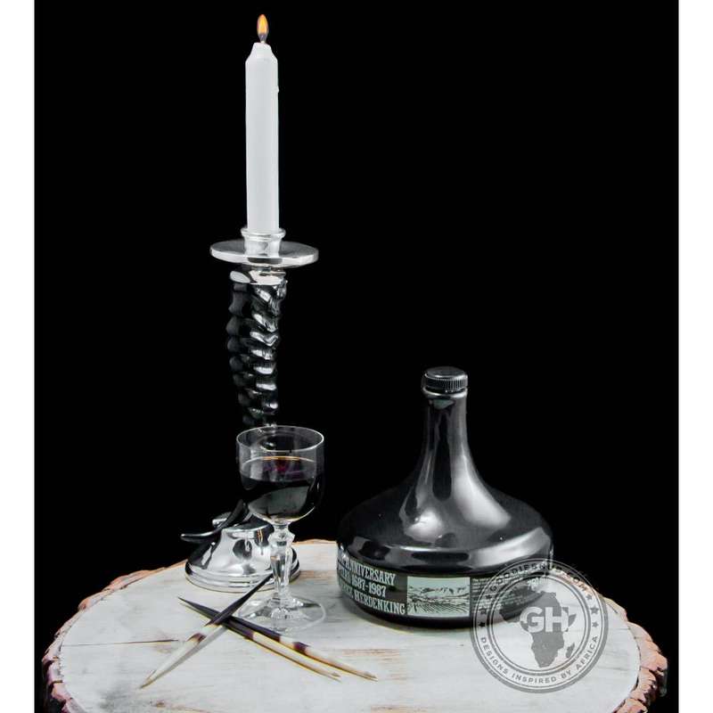 Candlestick Large - Impondo Zulu Collection - Diana Carmichael