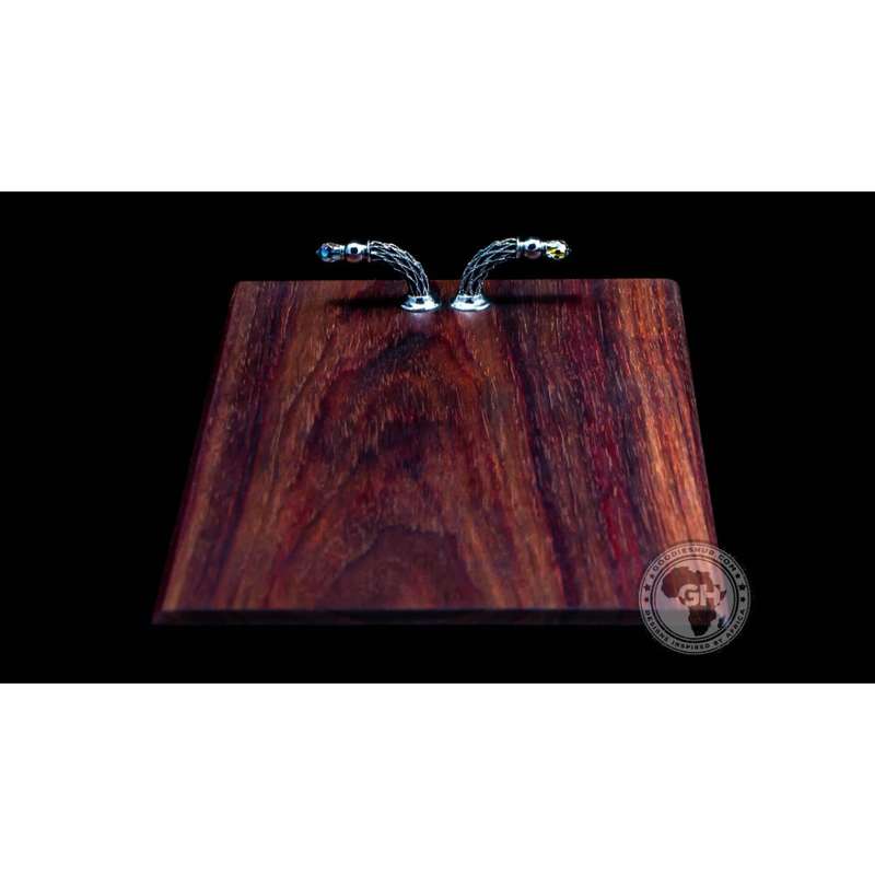 Cheese Board Small 22.5x17.5cm - Crystal d'Afrique - Diana Carmichael