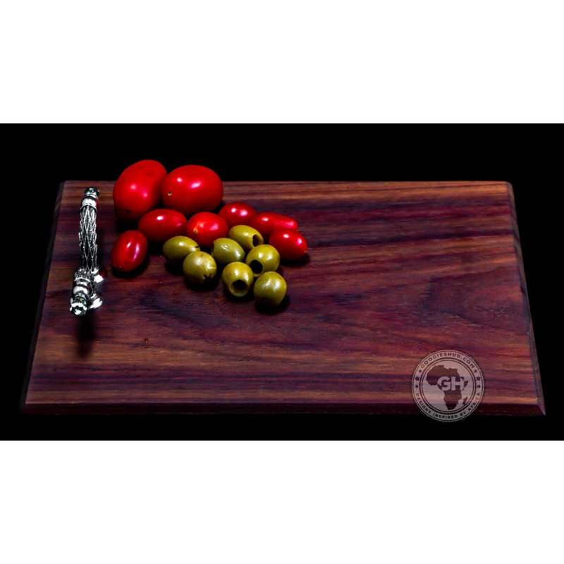 Cheese Board Small 22.5x17.5cm - Crystal d'Afrique - Diana Carmichael