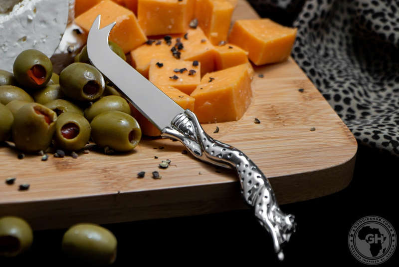 Cheese Knife Small  - Cheetah Africa Collection - Diana Carmichael