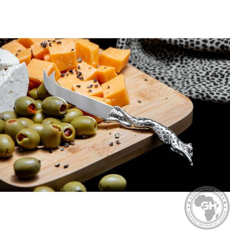 Cheese Knife Small  - Cheetah Africa Collection - Diana Carmichael