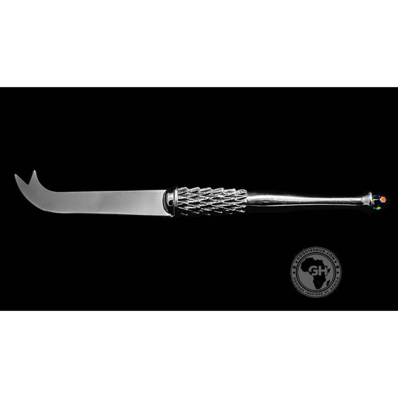 Cheese Knife Large - Crystal d'Afrique - Diana Carmichael