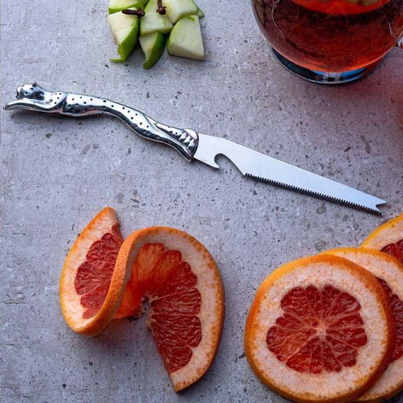 Cocktail Knife - Cheetah Africa Collection - Diana Carmichael