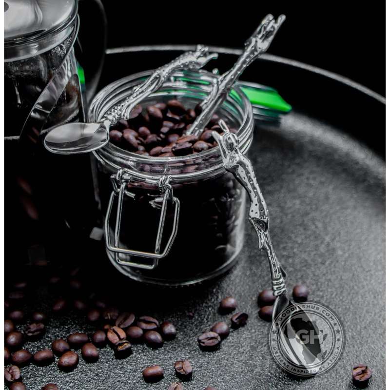 Coffee Spoon Set of 6 - Cheetah Africa Collection - Diana Carmichael