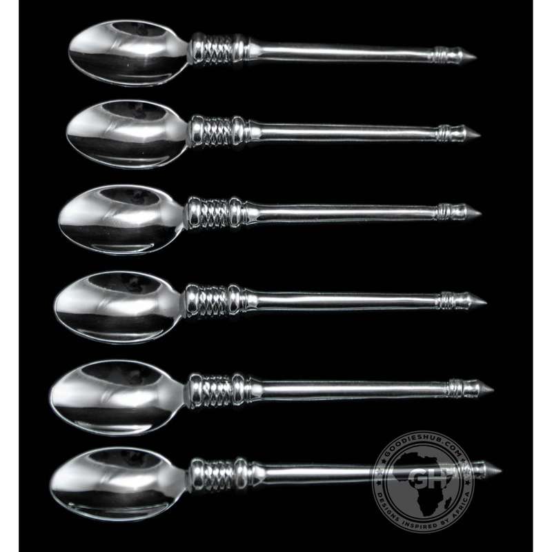 Coffee Spoon Set of 6 - Noble Collection - Diana Carmichael