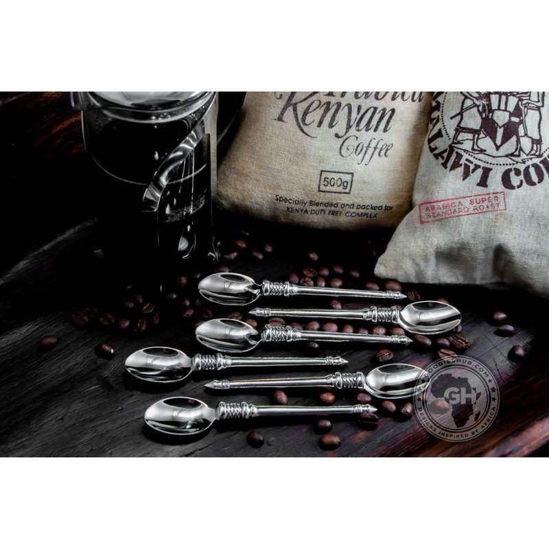 Coffee Spoon Set of 6 - Noble Collection - Diana Carmichael