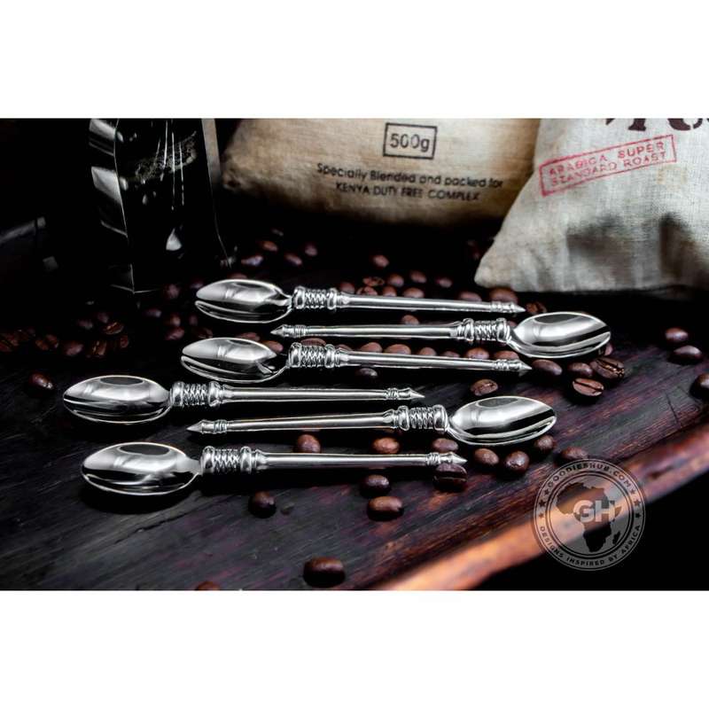 Coffee Spoon Set of 6 - Noble Collection - Diana Carmichael