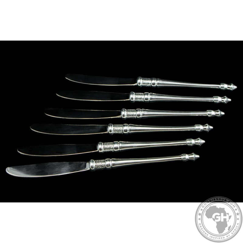 Dessert Knifes Set of 6 in pouch - Noble Collection - Diana Carmichael