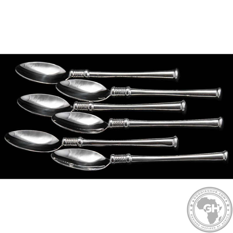 Dessert Spoon Set of 6 - Noblesse Collection - Diana Carmichael