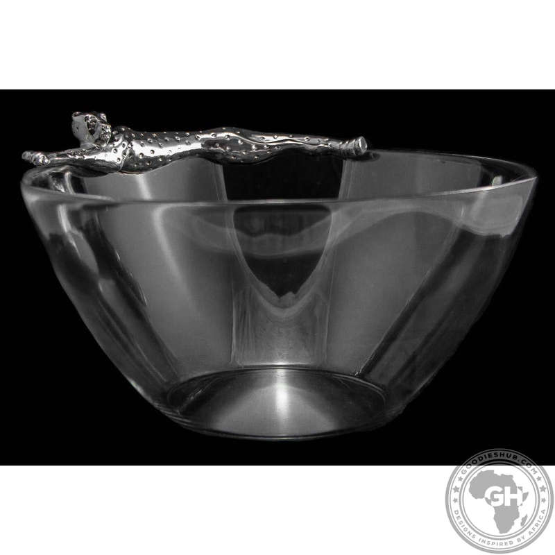 Dish Lying Cheetah- Cheetah Africa Collection - Diana Carmichael