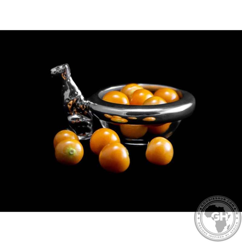 Dish 60mm Single Sitting - Cheetah Africa Collection - Diana Carmichael