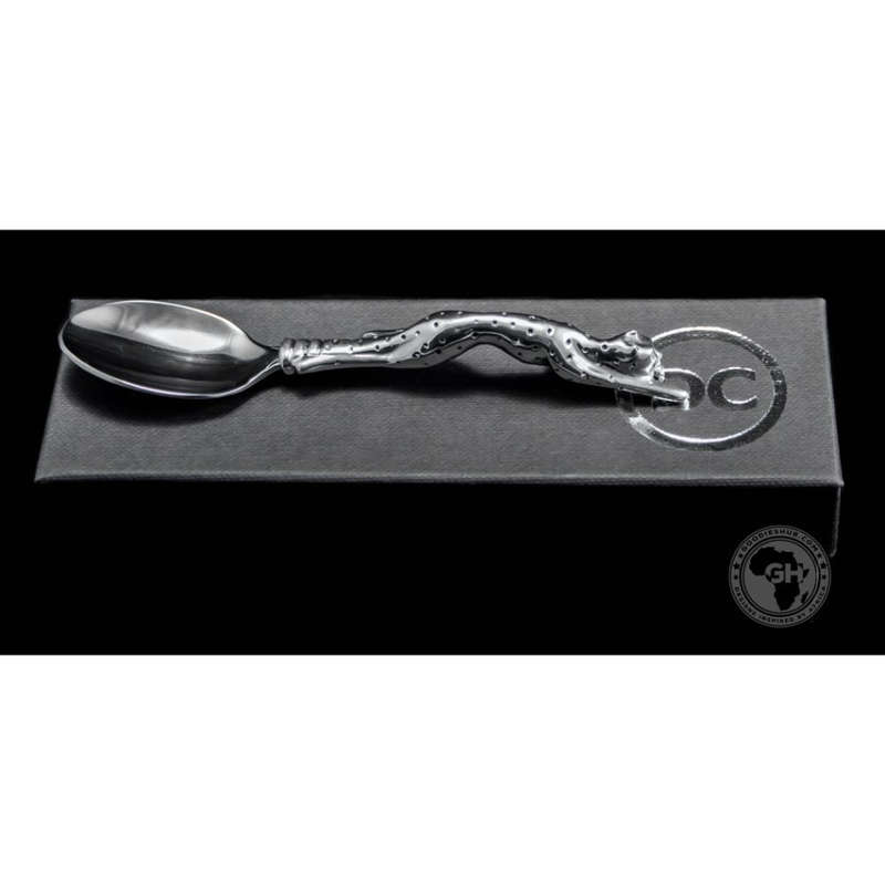 Dish Spoon For 90mm Dish - Cheetah Africa Collection - Diana Carmichael