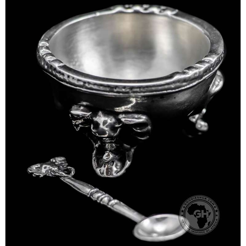 Elephant 3 Legged Bowl & Spoon - Earthangel