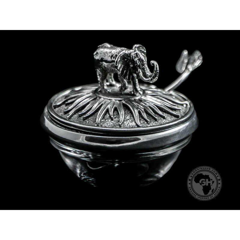 Elephant Lid Bowl & Spoon - Earthangel