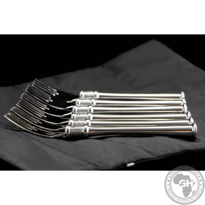 Fish Fork Set of 6 - Noblesse Collection - Diana Carmichael