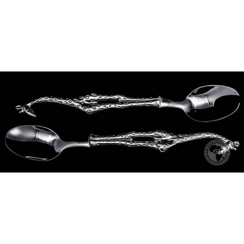 Giraffe Salad Servers Large - Earthangel
