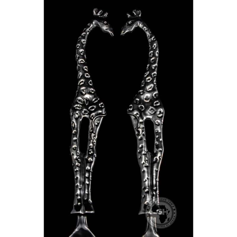 Giraffe Salad Servers Large - Earthangel