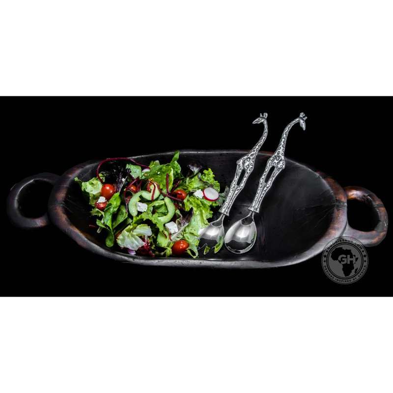 Giraffe Salad Servers - Earthangel