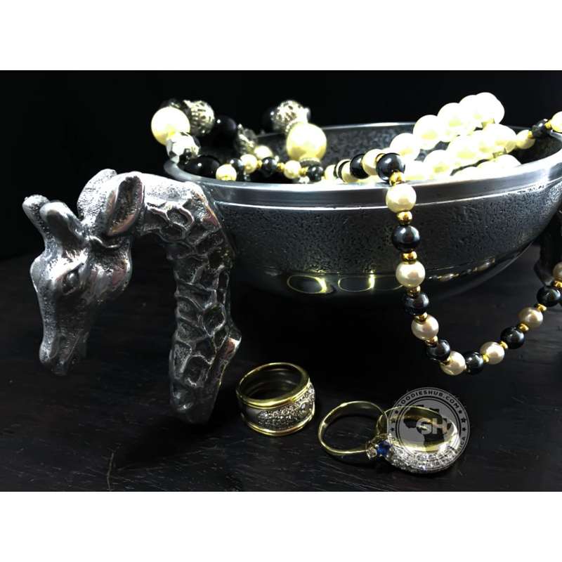 Giraffe Snack Bowl Small - Lamu Aluminium Tableware