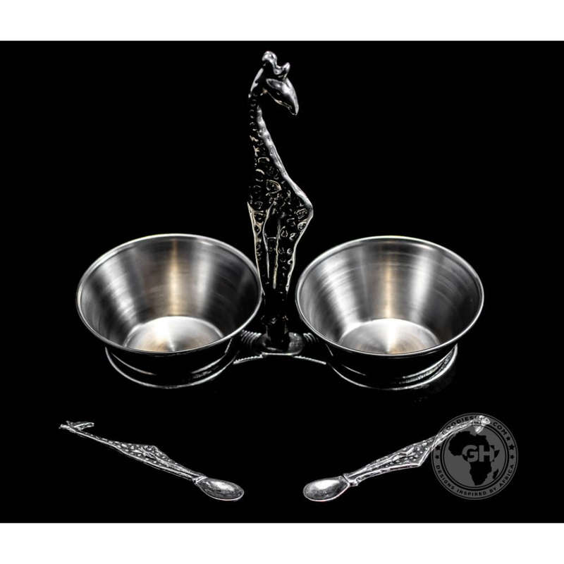 Giraffe Twin Bowl Set S/S - Earthangel