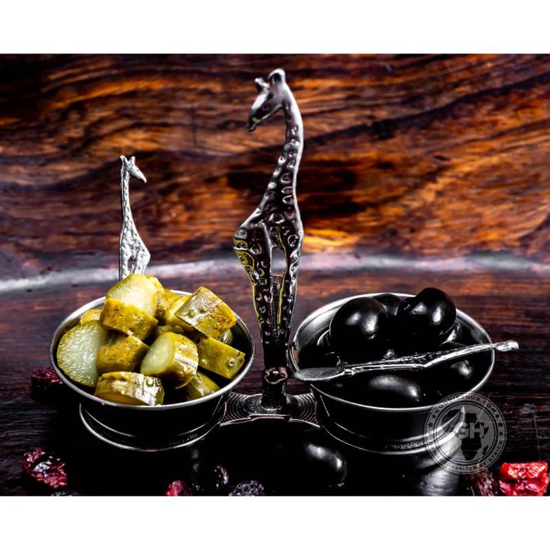 Giraffe Twin Bowl Set S/S - Earthangel