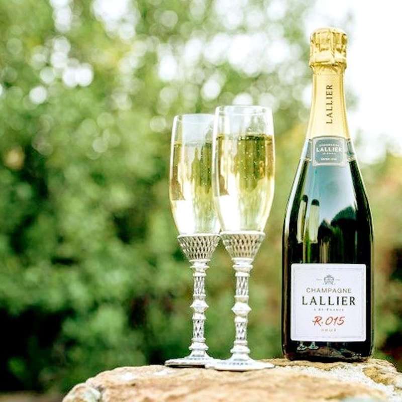 Glass Champagne 190ml (Each) - Crystal d' Afrique - Diana Carmichael