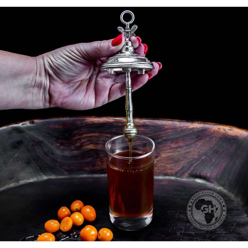 Honey Bottle  & Attached Twirl - Earthangel