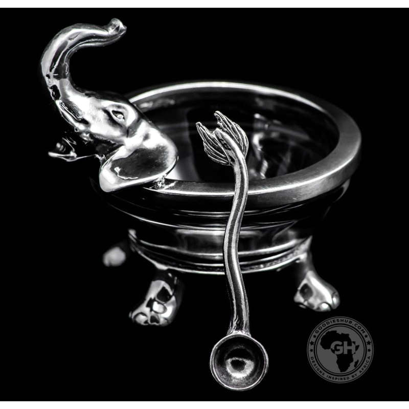 Bowl & Spoon Mama Elephant - Earthangel