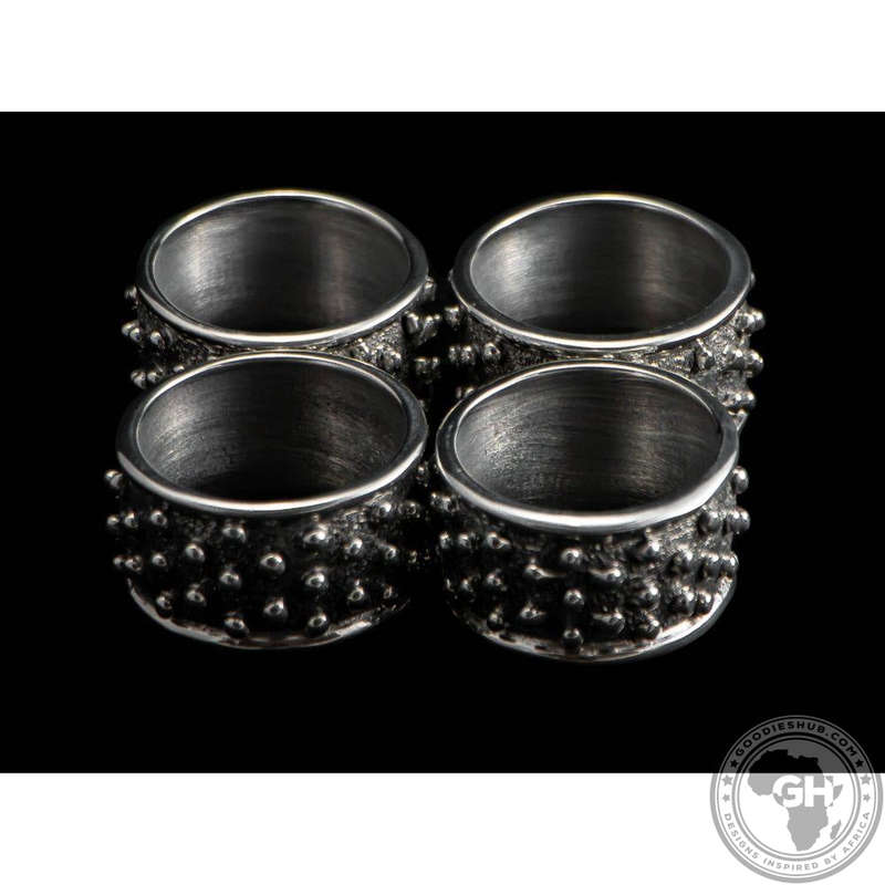 Napkin Ring Studded (Set 4) - Studded Collection - Diana Carmichael