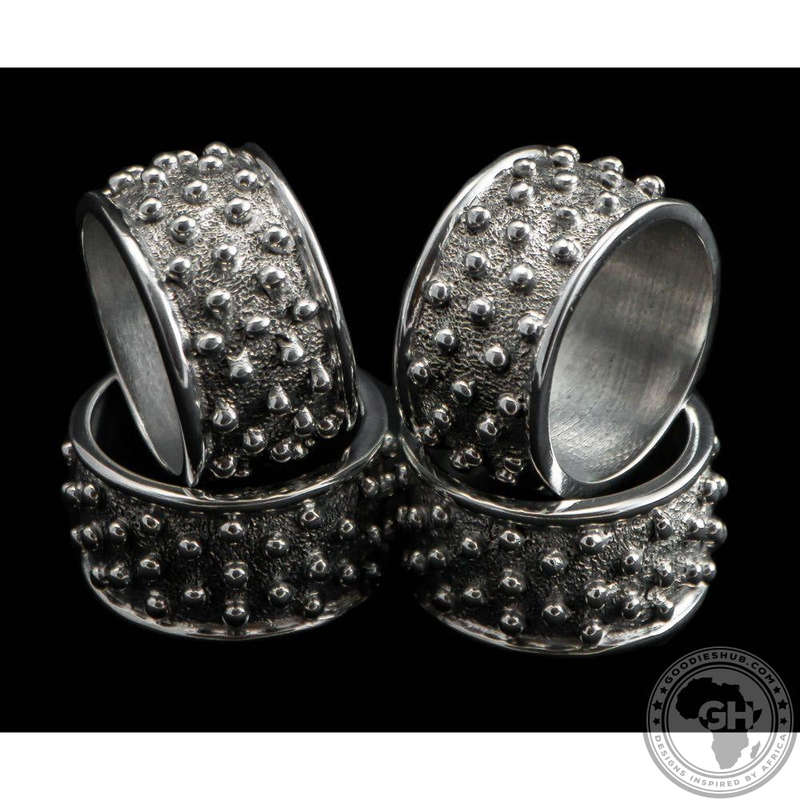 Napkin Ring Studded (Set 4) - Studded Collection - Diana Carmichael