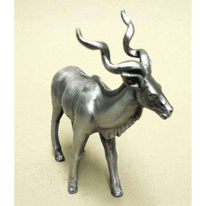 Kudu Pewter Sculpture
