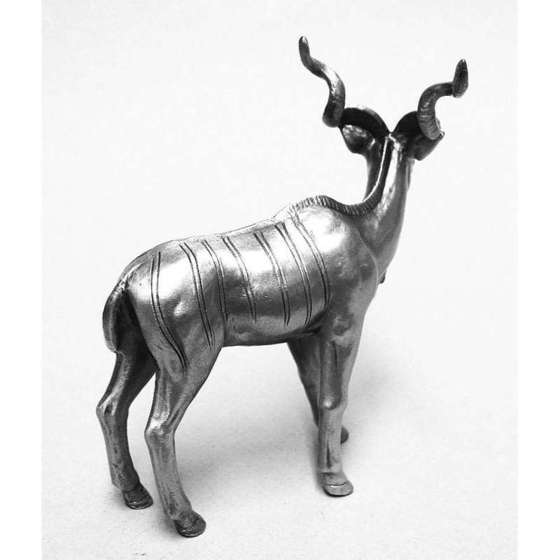 Kudu Pewter Sculpture
