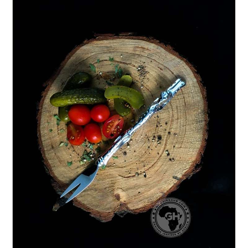 Pickle Fork 195mm - Cheetah Africa Collection - Diana Carmichael