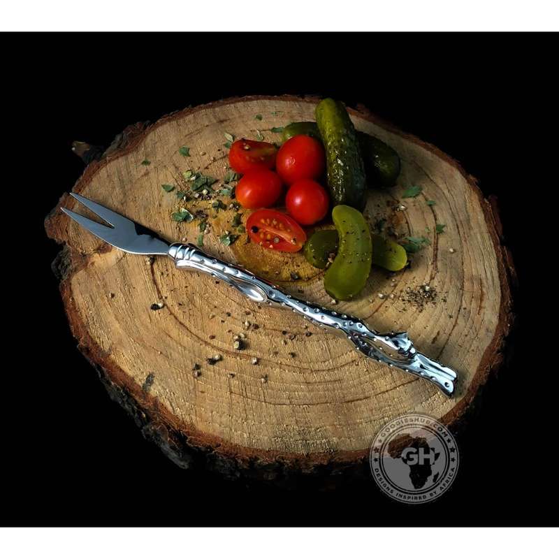 Pickle Fork 195mm - Cheetah Africa Collection - Diana Carmichael