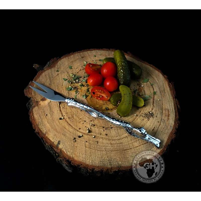 Pickle Fork 195mm - Cheetah Africa Collection - Diana Carmichael
