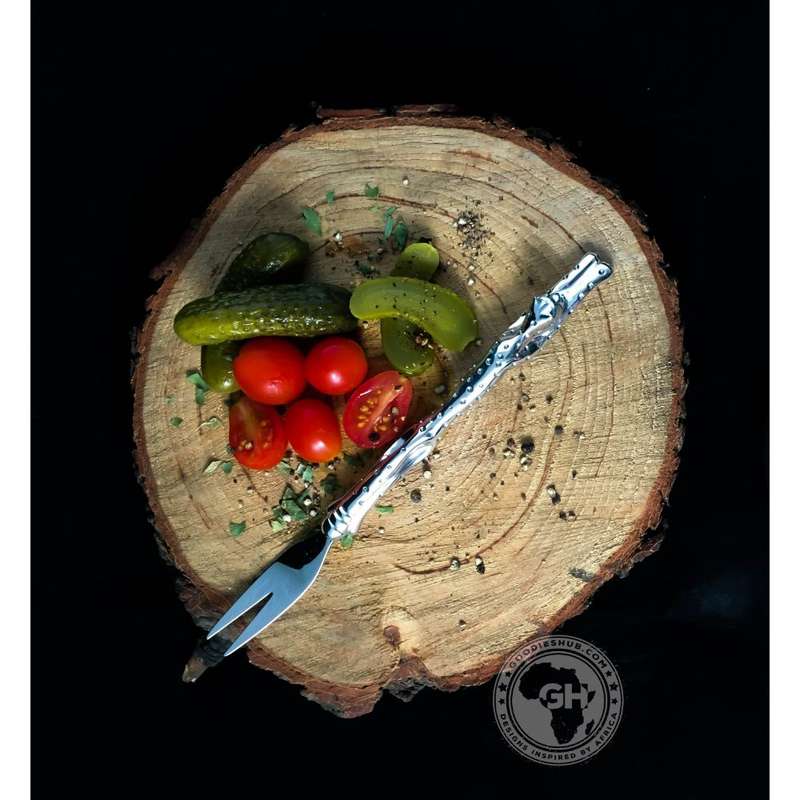Pickle Fork 195mm - Cheetah Africa Collection - Diana Carmichael